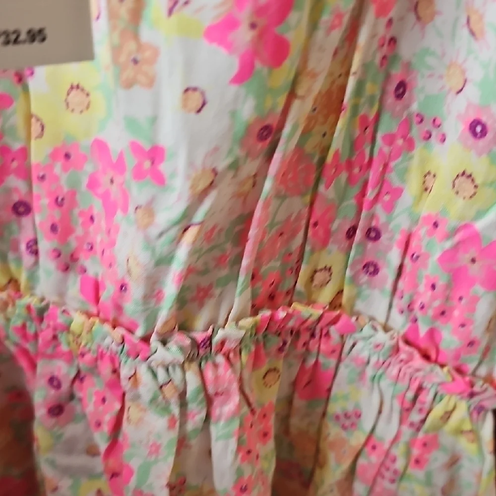 Children's Place NWT Floral Kids Dress Size 7/8